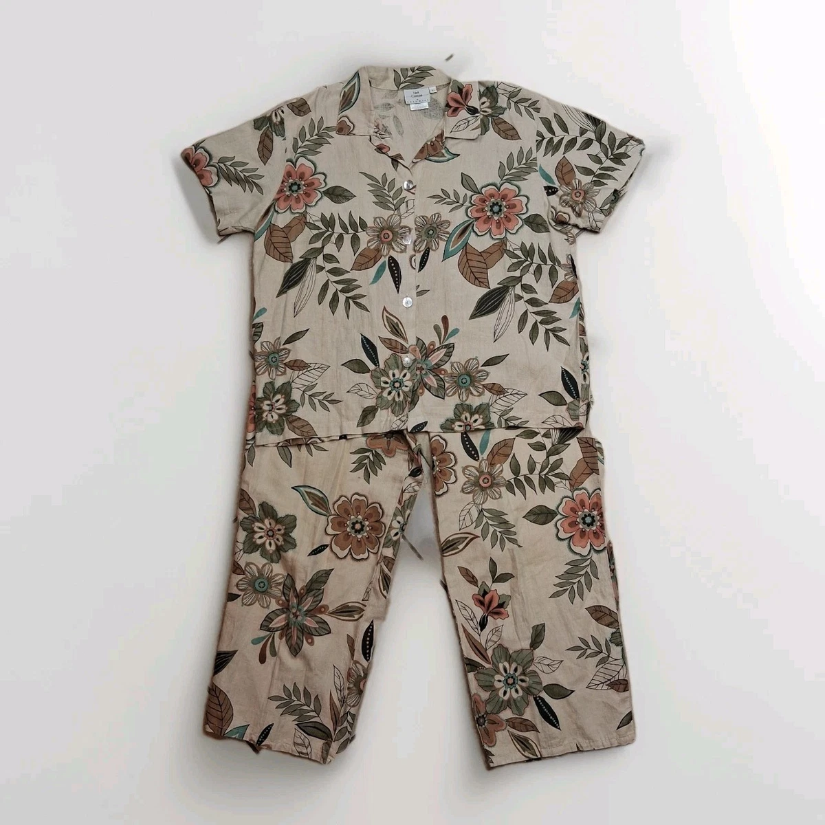 Chemise en Lin Bleu Ciel avec Bermuda Beige