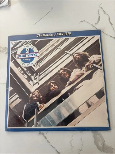 The Beatles 1967-1970 Limited Edition 2 LP Blue Vinyl 1978 Capitol NEW & SEALED!
