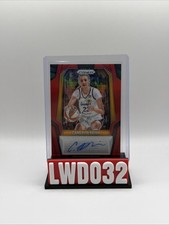 2025 WNBA Prizm Cameron Brink Red Auto /99