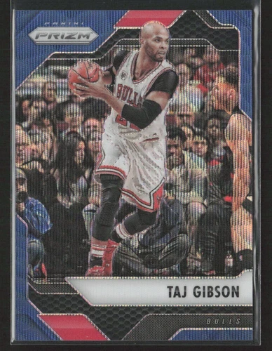 Taj Gibson 2016-17 Panini Prizm #30 Blue Wave Prizms /99 Chicago Bulls