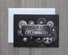 Steampunk Retrofuturistic Gears Wall Decor, Stencil, and Greeting Cards — photo 9