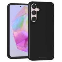 Mercury Soft SchutzhüLle FüR Samsung Galaxy A35/A36, Schwarz