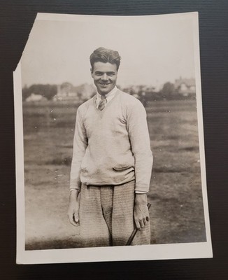 1927 E.H. Haley Golf Photo British Amateur Hoylake Williams College Ivy Athlete