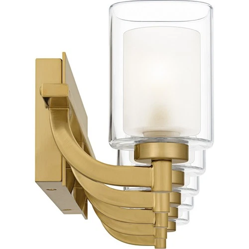 Brushed Gold  Bathroom Vanity Light from the Kolt Collection - Picture 4 of 5