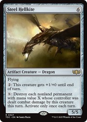 Steel Hellkite 327 Rare Commander: Tarkir: Dragonstorm