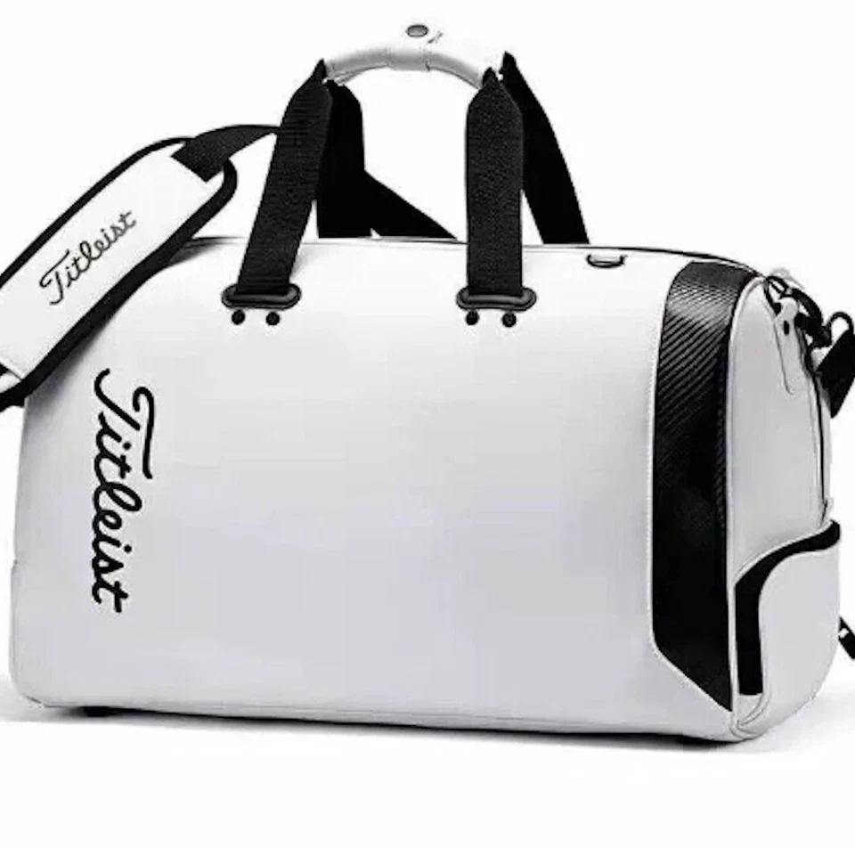 Titleist Golf Boston Clothing Arc Design WHITE Bag FREE SHIP USA DUTY PAID DSCT - Image 2 of 4