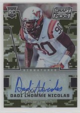 2016 Panini Prizm Collegiate Draft Picks Camo /199 Dadi Lhomme Nicolas Auto 1e0