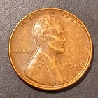 1946 Lincoln Wheat Cent/Penny No Mint Mark US Old Coin Collection (#2)