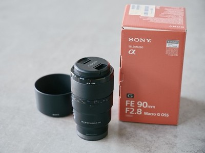Sony FE 90mm F2.8 Macro G OSS Vollformat E-Mount Macro Objektiv Top Zustand