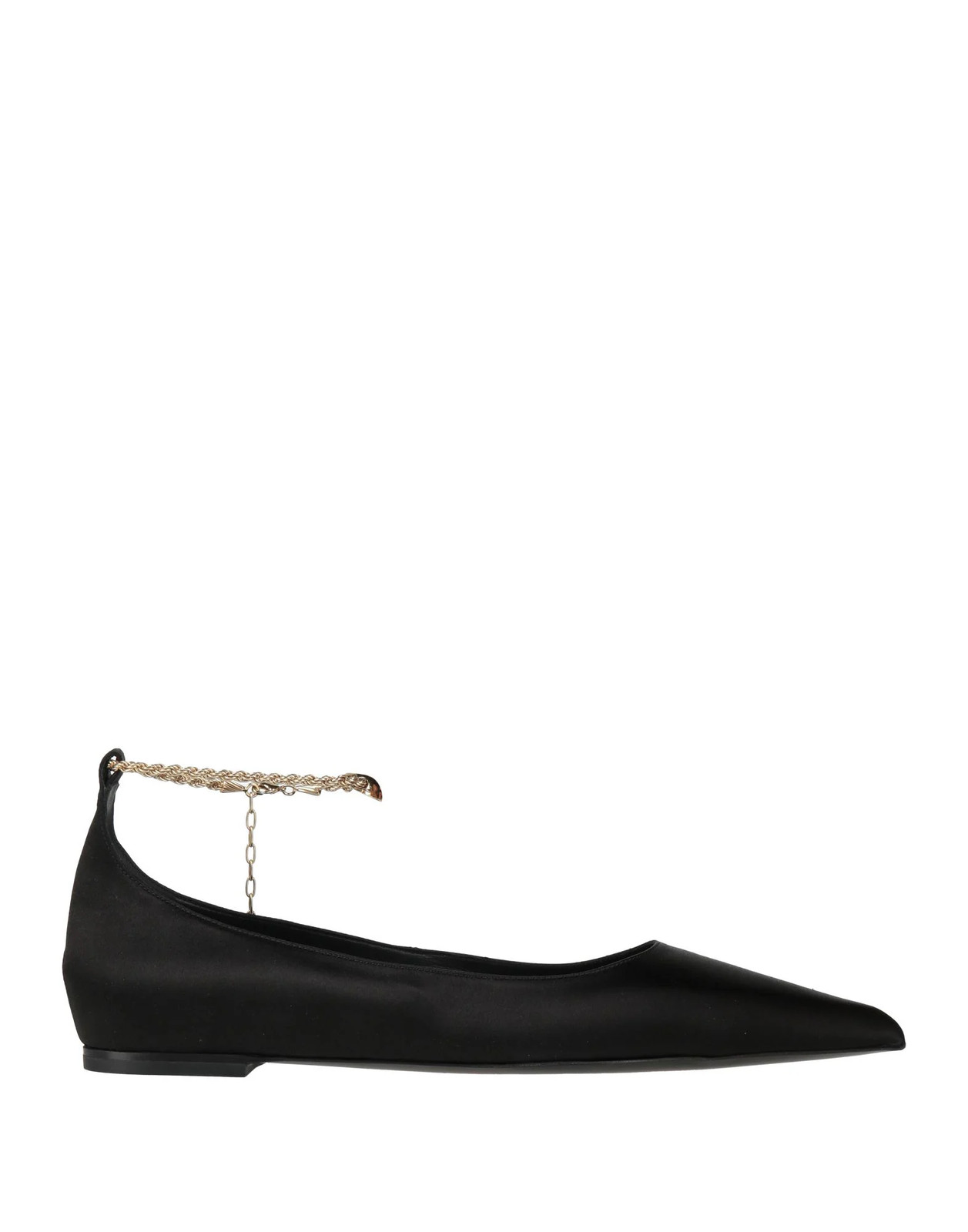 Ferragamo - Women - Satin Ballet flats - Black 190890₽