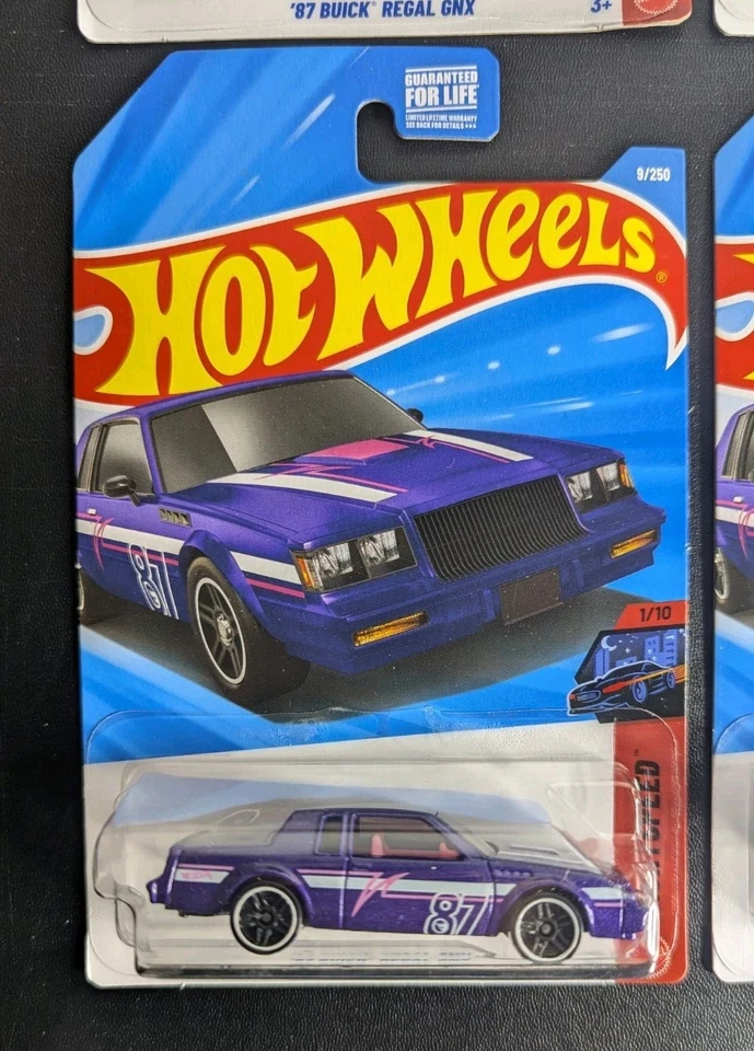NUEVO 2026 Hot Wheels '87 Buick Regal GNX Treasure Hunt A Estuche TH - LOTE DE 4 Foto 4 de 4