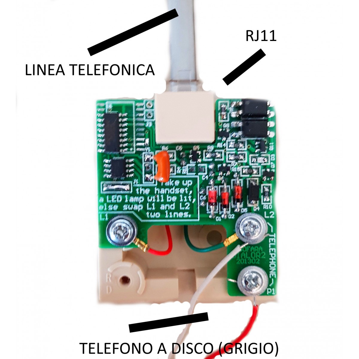 Convertitore Impulsi Per Telefoni Vintage - Modulo DIALOR2.0 Per Linee Moderne - Foto 11