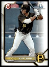 2022 Bowman Prospects Matt Fraizer Pittsburgh Pirates #BP-91