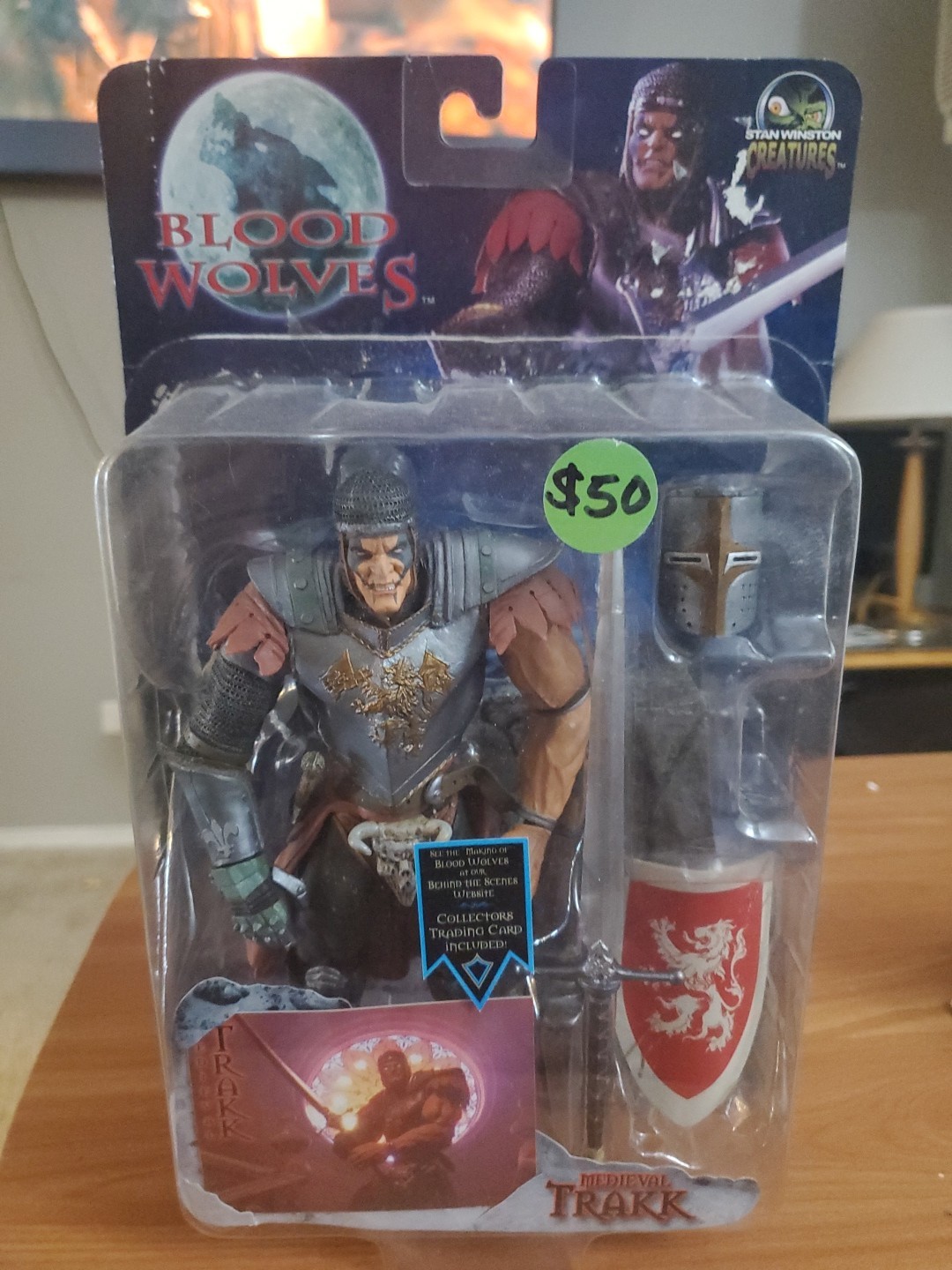 NECA Stan Winston Blood Wolves Medieval Trank 2003 New In Package