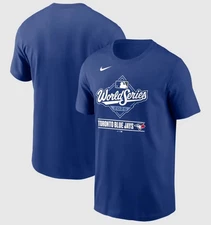 MLB Toronto Blue Jays 2025 World Series Icon Tee Royal S–5XL