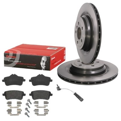 BREMBO Bremsscheiben 330mm Beläge WAKO Hinten für MERCEDES X166 W166 4-MATIC