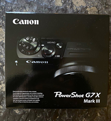 Canon PowerShot G7 X Mark III Schwarz f/1,8-2,8 4,2x Zoom Wi Fi Bluetooth