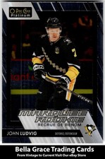 2023-24 O-Pee-Chee Platinum John Ludvig #270 Pittsburgh Penguins Rookie NHL 