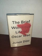 The Brief Wondrous Life of Oscar Wao Junot Diaz Signed 1st Printing Hardcover