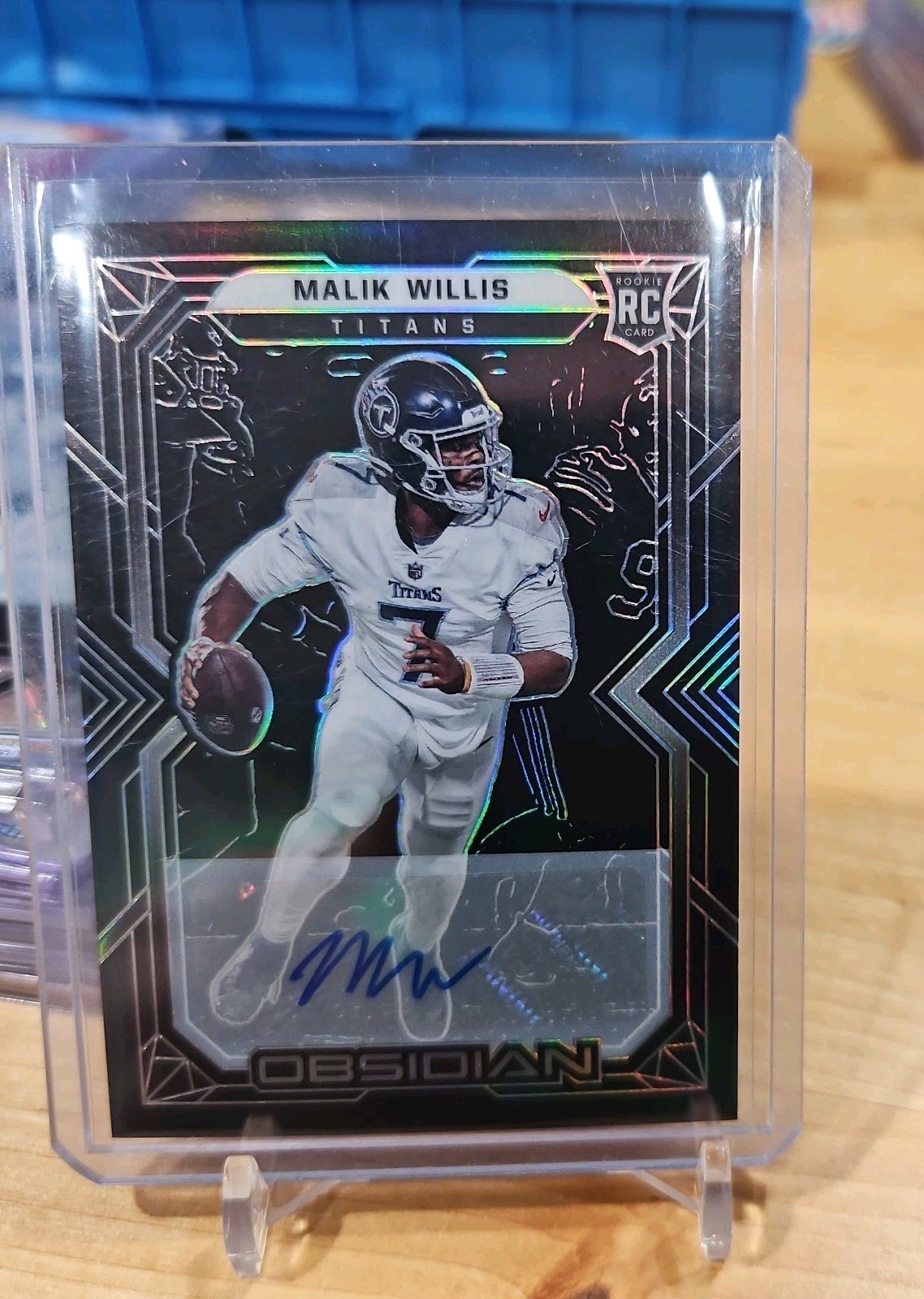 2022 Panini Obsidian - Rookies Malik Willis #102 Autographs /199 (AU, RC)