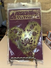 Dreamweaver Brass Stencil LL311 Heart 1997 Lynell Harlow