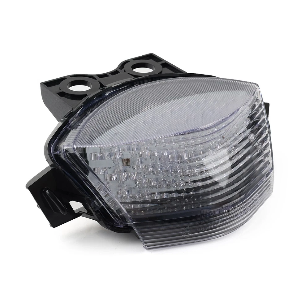 For Kawasaki ER-6 2006-08 LED Tail Lamp Rear Taillight Running Light Clear Lens - Image 3 of 4