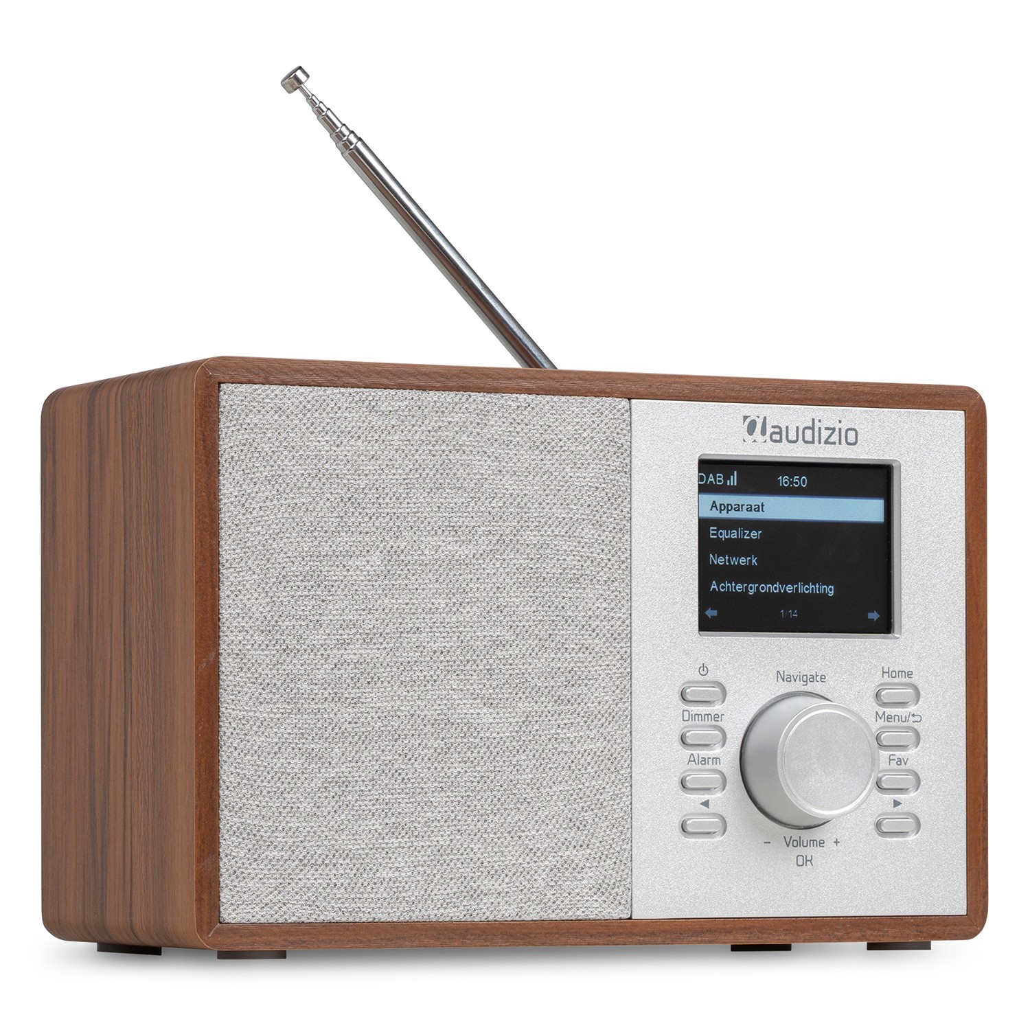 Audizio Cosa Internet Radio with DAB+/FM Radio Tuner - Wood