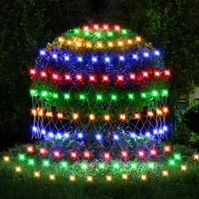 200 LED Christmas Net Lights, 6.5x10FT Waterproof Mesh Lights for Indoor/Outdoor