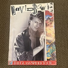DAVID BOWIE - VINTAGE 1987 GLASS SPIDER TOUR CONCERT PROGRAM BOOK - Good Cnd