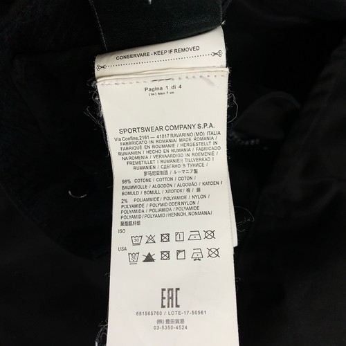 Stone Island Type RE-T Cargo Hose Herren 34 Schwarz Slim Tapered Stretch Utility - Bild 7 von 10
