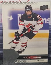 2022 Upper Deck Team Canada Blayre Turnbull 🇨🇦🇨🇦🇨🇦 Toronto Sceptres 