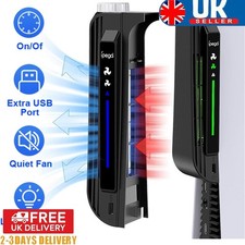 USB Ports Cooling Fan For PS5 With 3 Speed Levels For High Efficiency Fan Cooler