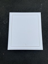 White Plastic hinged insulted loft hatch 560x660
