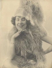 Cecily Courtneidge 1920s Music Hall Burlesque Original 8x11 Double Weight Photo 