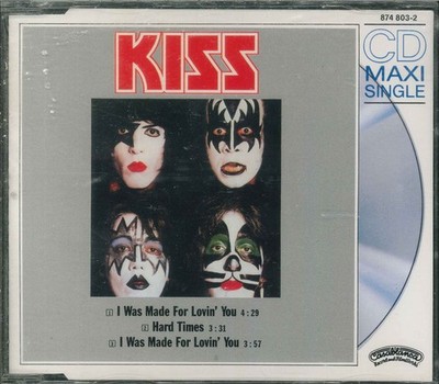 Pin's Kiss – I Was Made For Lovin' You, Métal, Neuf, High Quality