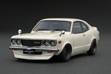 Ignition Model 143 Mazda Savanna S124a White Diecast With Watanabe Wheels