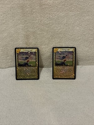 (2) 2002 WOTC Harry Potter Chamber Secrets TCG Flying Laps Holo #23/140