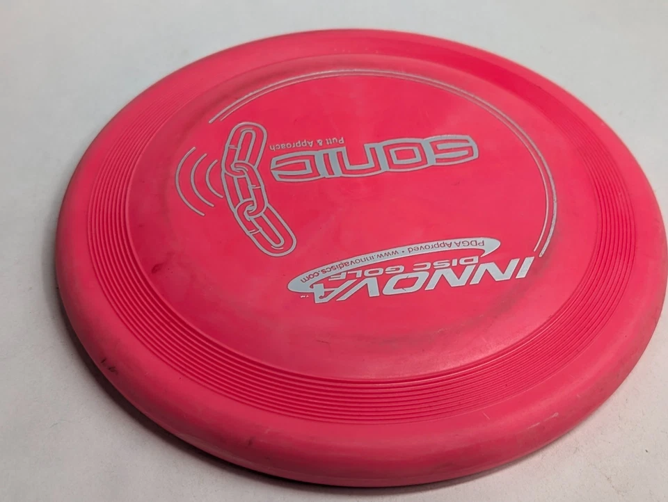 Innova DX Sonic Disc Golf Putter & Approach Driver PFN 175g Pink/Red - Image 4 of 4
