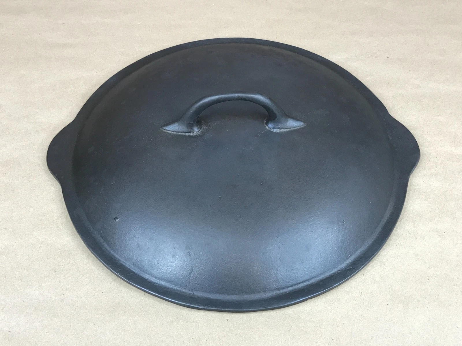 Favorite Piqua Ware # 9A Cast Iron Skillet Self Basting Lid Cover Restored