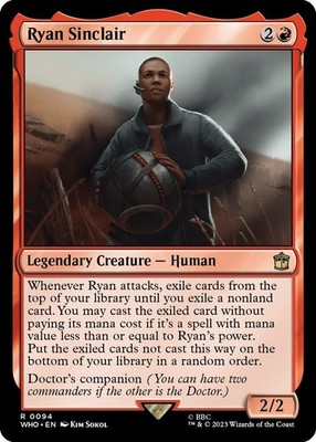 Ryan Sinclair - 94 - NM - Universes Beyond: Doctor Who - MTG
