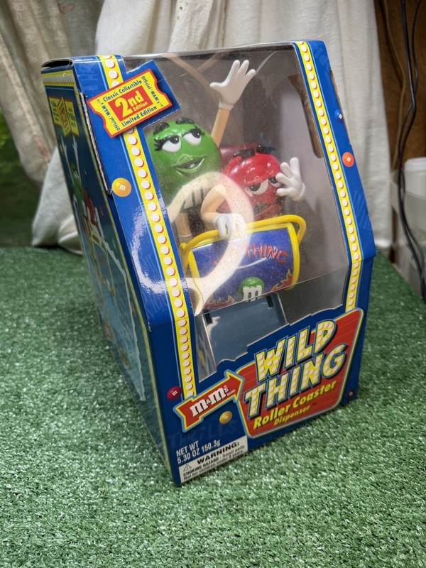 M&M’s Wild Thing Roller Coaster Dispenser 2nd Edition Limited Edition