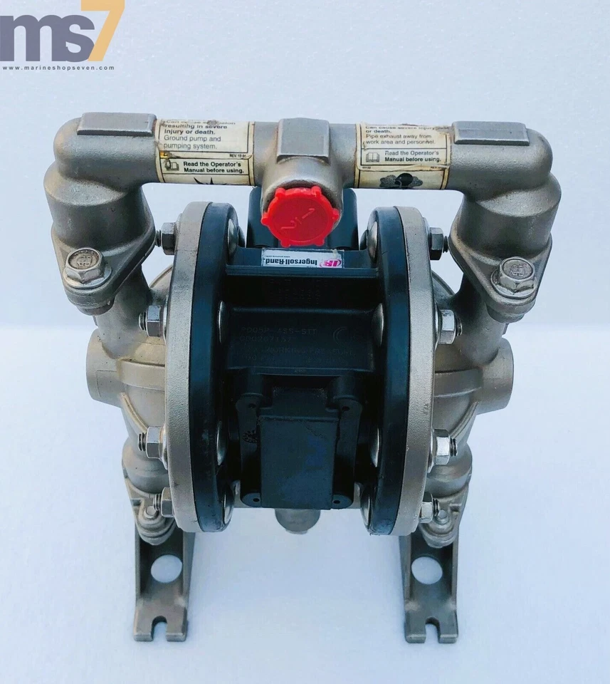 INGERSOLL RAND ARO PD05P-ASS-STT AIR OPERATED DOUBLE DIAPHRAGM PUMP 1/2" SS - Image 3 of 4