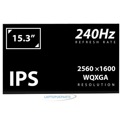 15,3'' AG LCD Display WQXGA IPS 240Hz Display für Eluktronics MAX-15 G2 RTX 4060