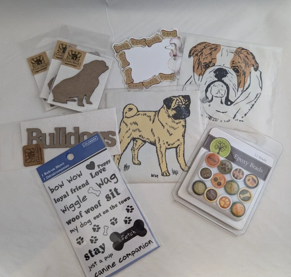 HUGE LOT OF Dog & Puppy Scrap Book Stickers - Karen Foster, Jolee's, Sandylion - Image 2 of 4