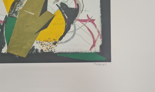 MARINO MARINI * Horse and Rider * 50 x 70 cm * signed lithograph*limited # 12/75 - Picture 5 of 7