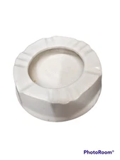 Very RARE VTG P. Lorillard Tobacco Made in the USA White Ceramic Ashtray