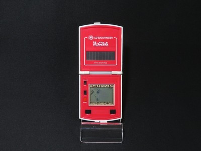 Tested Nazo no Pyramid LCD LSI Solar Power Action Game Bandai made in Japan 1