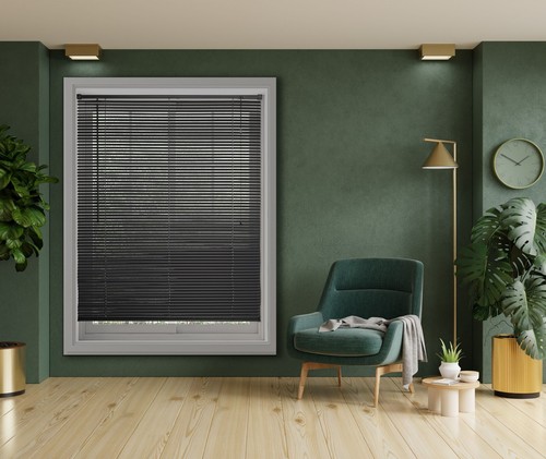 Lister Cartwright 25 mm PVC Persianas Venecianas Ventanas Seguridad Infantil Incluida - Imagen 25 de 82