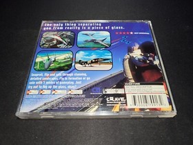 AeroWings 1 Crave Entertainment Sega Dreamcast DC MINT cond disc COMPLETE-!