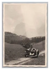 BMW Motorcycle with Sidecar 1953 - Travel - Old Photo 1950s